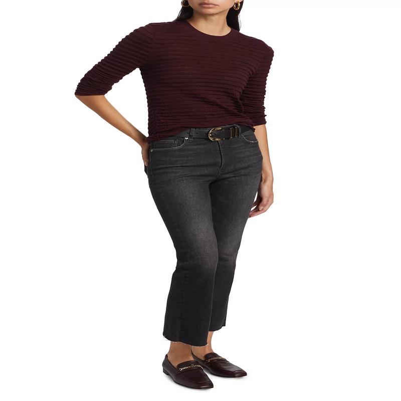 Frame Le Crop Mini Boot Raw *FINAL SALE*