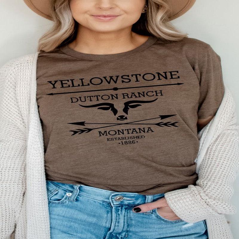 Yellowstone Dutton Ranch Montana Tee *Online Only*