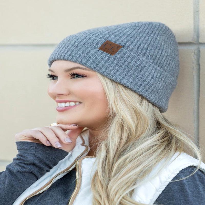 CC Cashmere Blend Cuff Beanie *Online Only*
