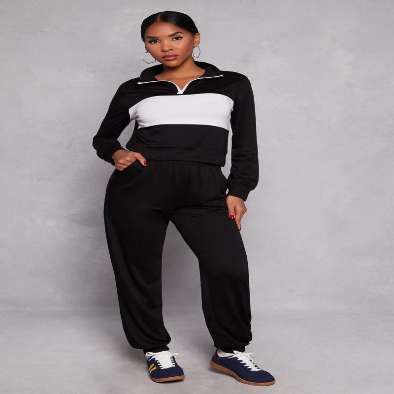 French Terry Pull On Joggers