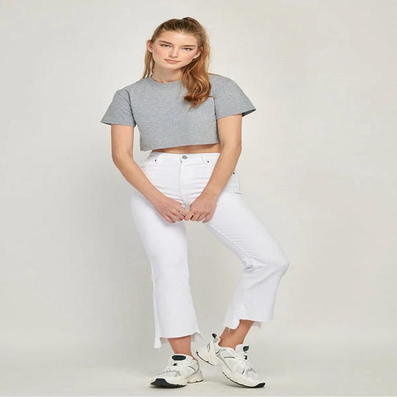 Hidden Happi Crop Flare Step Hem Jeans *FINAL SALE*