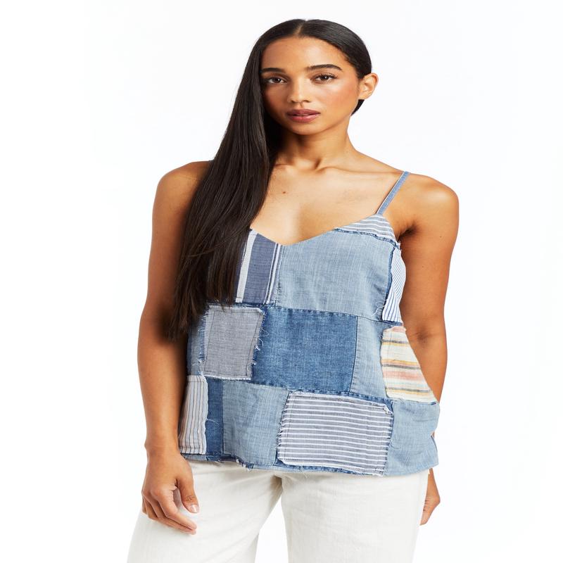 Drew Patchwork Cami Tank