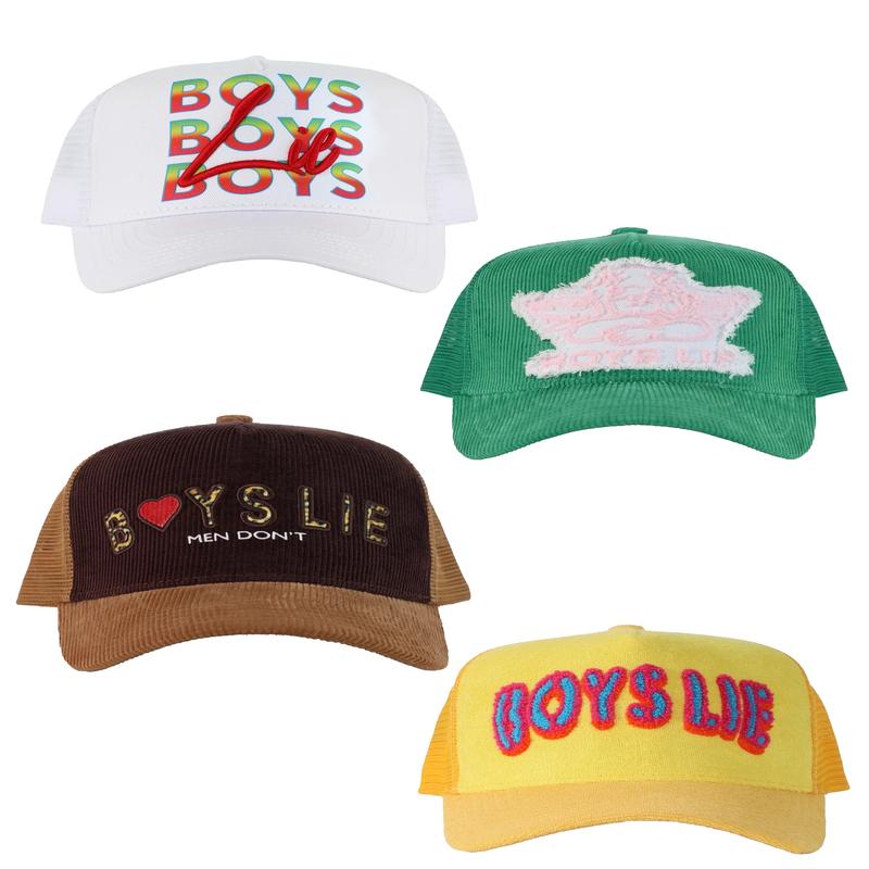 Boys Lie Trucker Hats