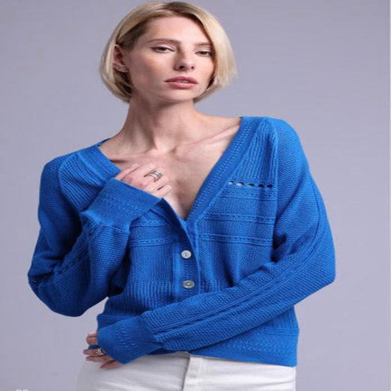 Minnie Rose Pointelle Cardigan *FINAL SALE*