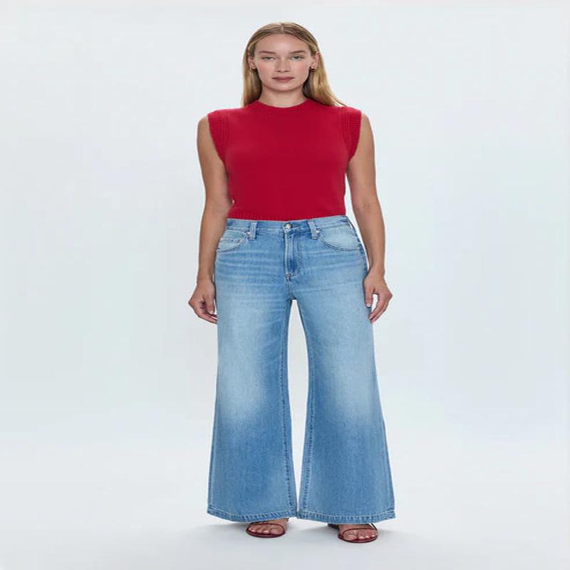 Pistola Jadyn Low Slung Palazzo Jeans
