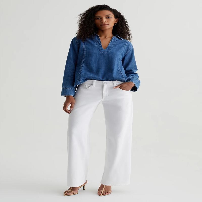 AG Jeans Adria Wide Leg Jeans