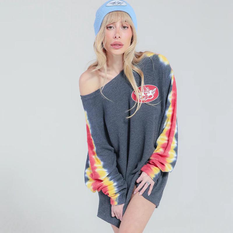 Boys Lie To Dye For Thermal Shirt