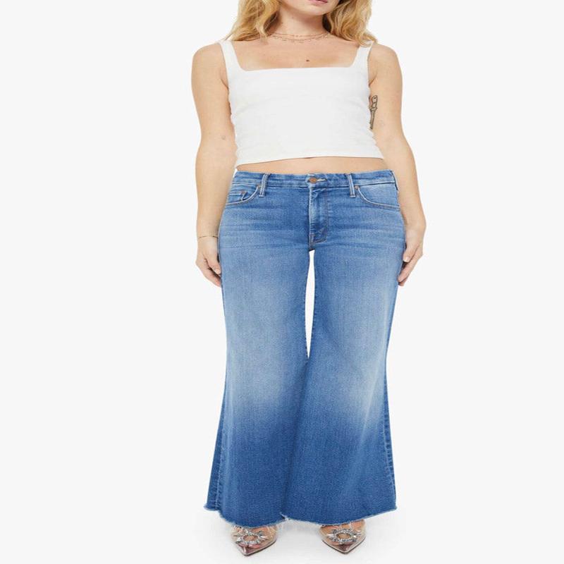 Mother Lil' Roller Fray Jeans