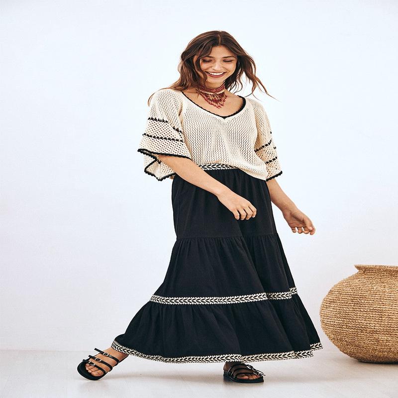 NKN Kerala Oversize Short Sleeve Sweater