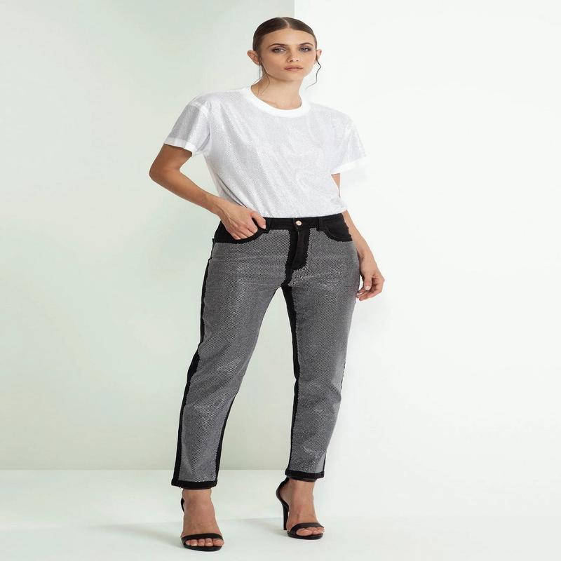 Odi Et Amo Rhinestone T-Shirt