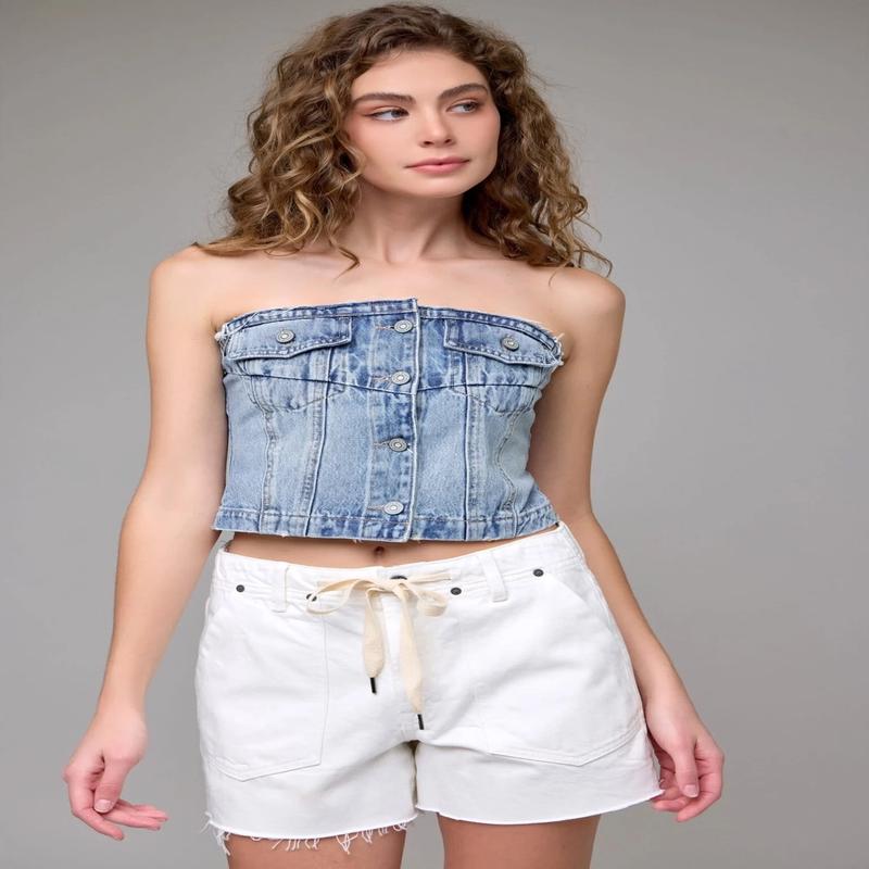 Hidden Alyx Baggy Denim Shorts