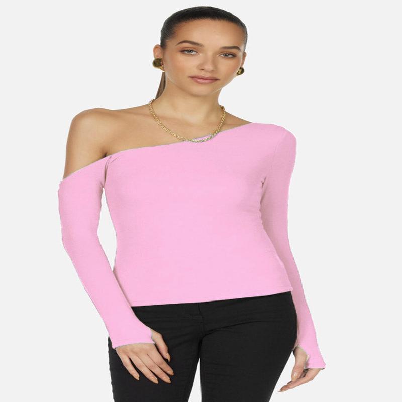 Michael Lauren Magdaleno One Shoulder Shirt