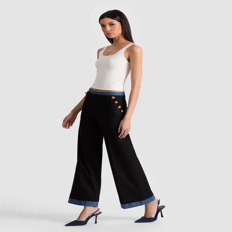Alice + Olivia Narin Cropped Pants