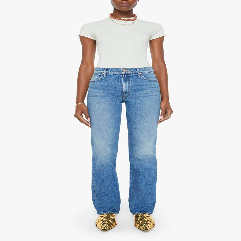 Mother Kick It Jeans - Tequila Sunrise