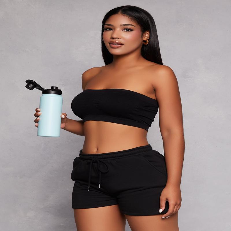 Seamless Basic Padded Bandeau Top