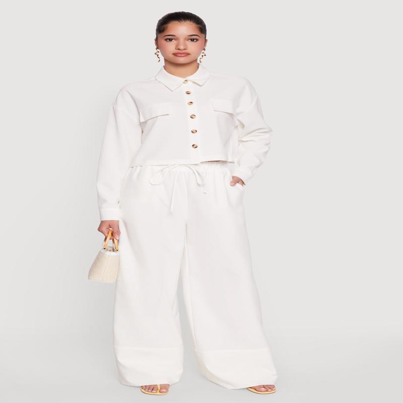 High Waisted Pintuck Detail Pants