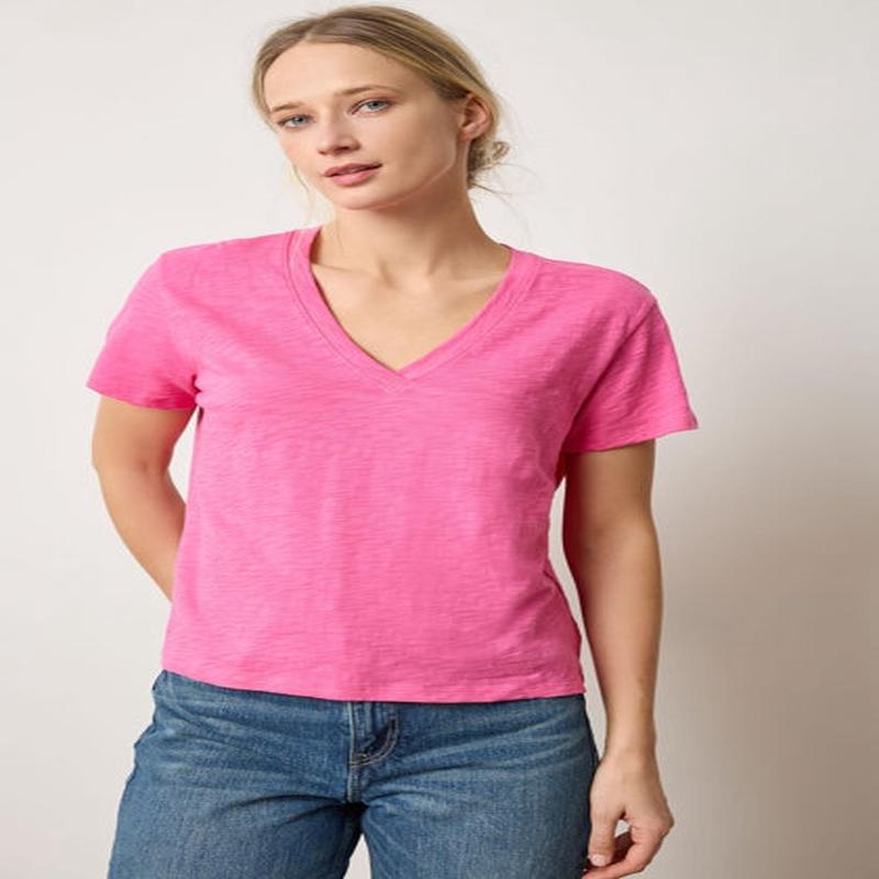 Lilla P Boyfriend V-Neck Tee