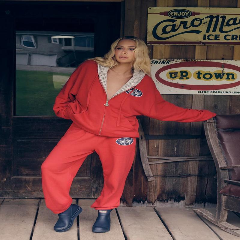 Boys Lie Red Flags Harley Zip Up Hoodie