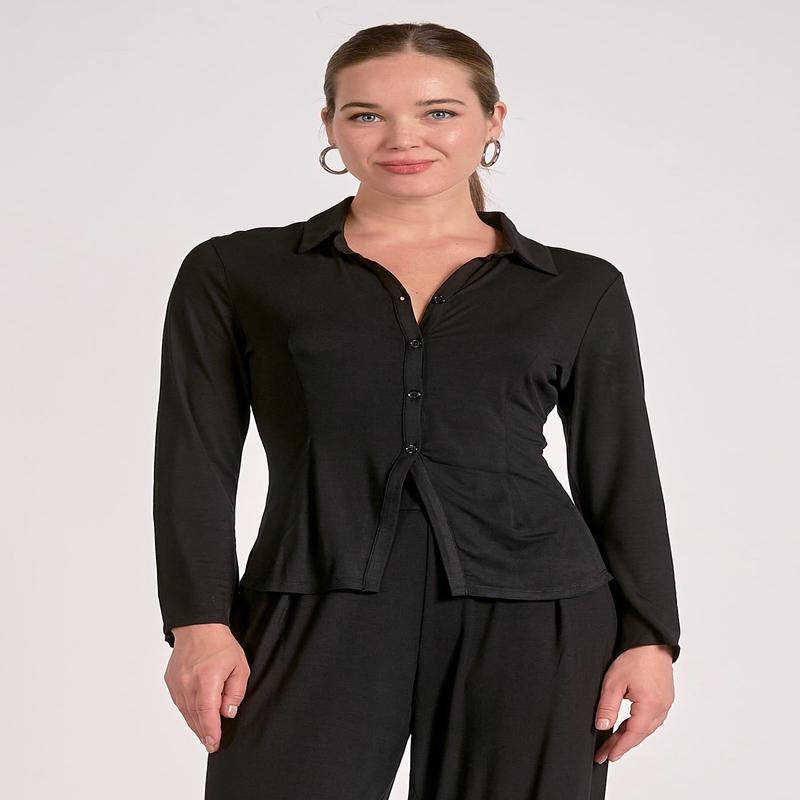 Elan Long Sleeve Button Down Shirt