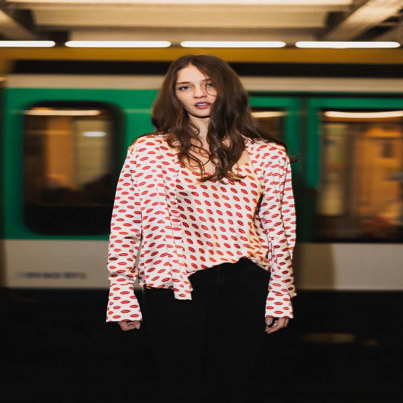 Catherine Gee Printed Sophie Blouse