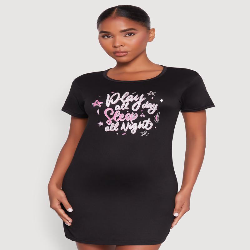 Play All Day Sleep All Night Nightgown