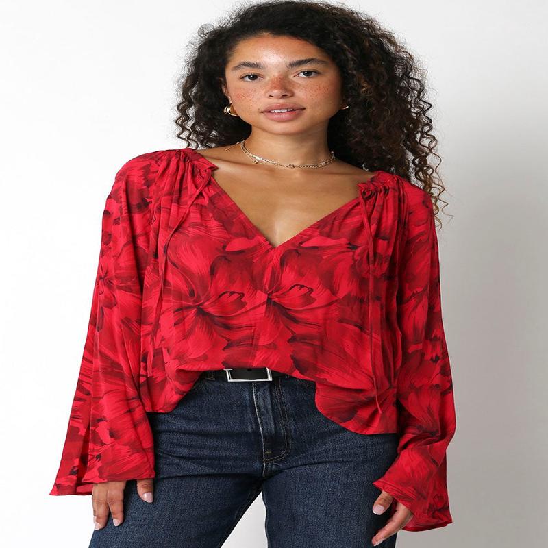 Olivaceous Evelin Top