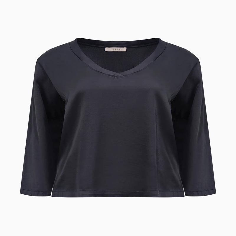Astrid Long Sleeve Basic Top