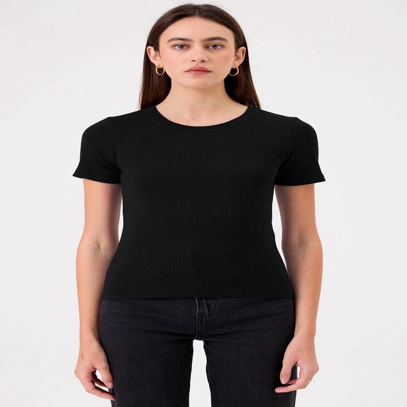 Goldie Camille Ribbed Tee