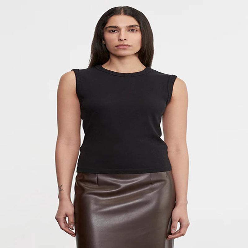 Enza Costa Sleeveless Crew Top