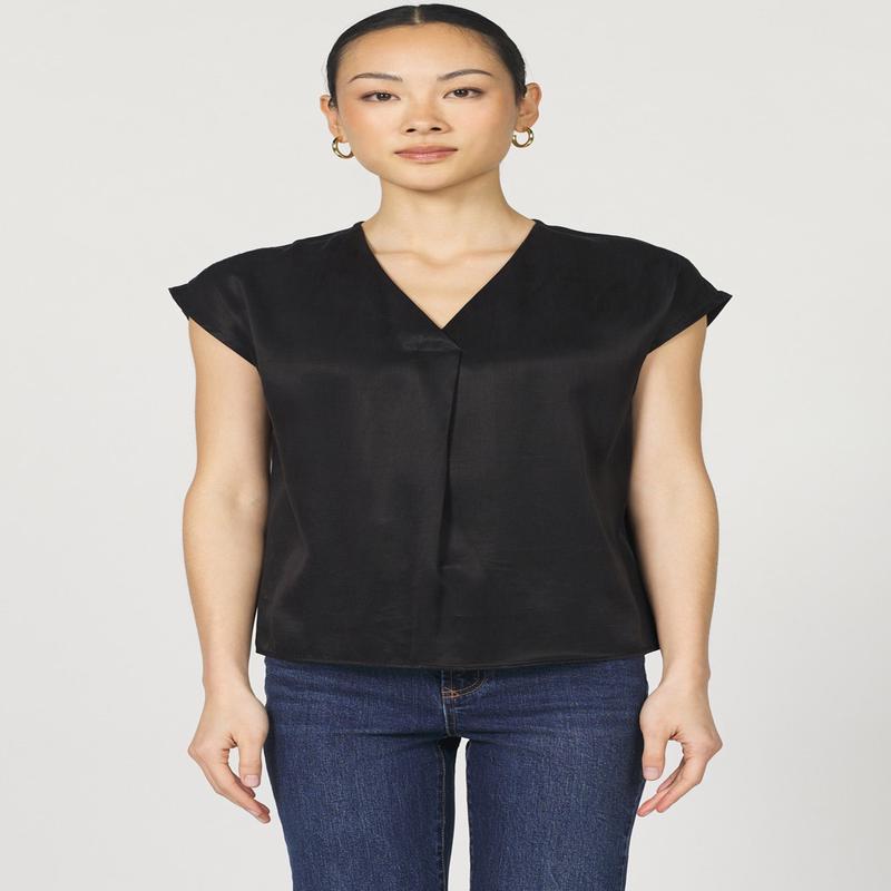 Dear John Kristen Relaxed V-Neck Shirt