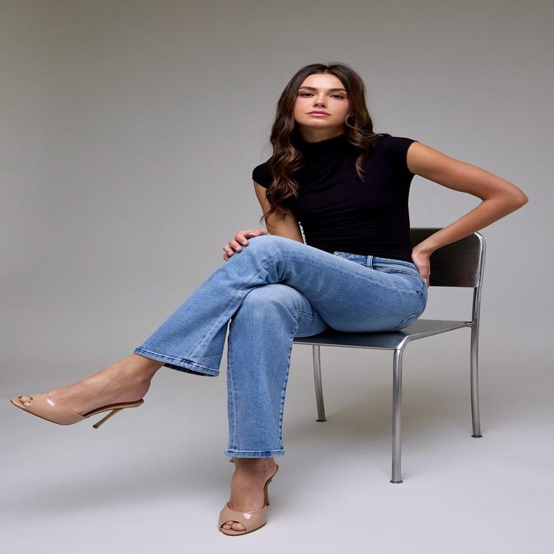 Hidden Low Rise Ryan Double Waistband Bootcut Jeans