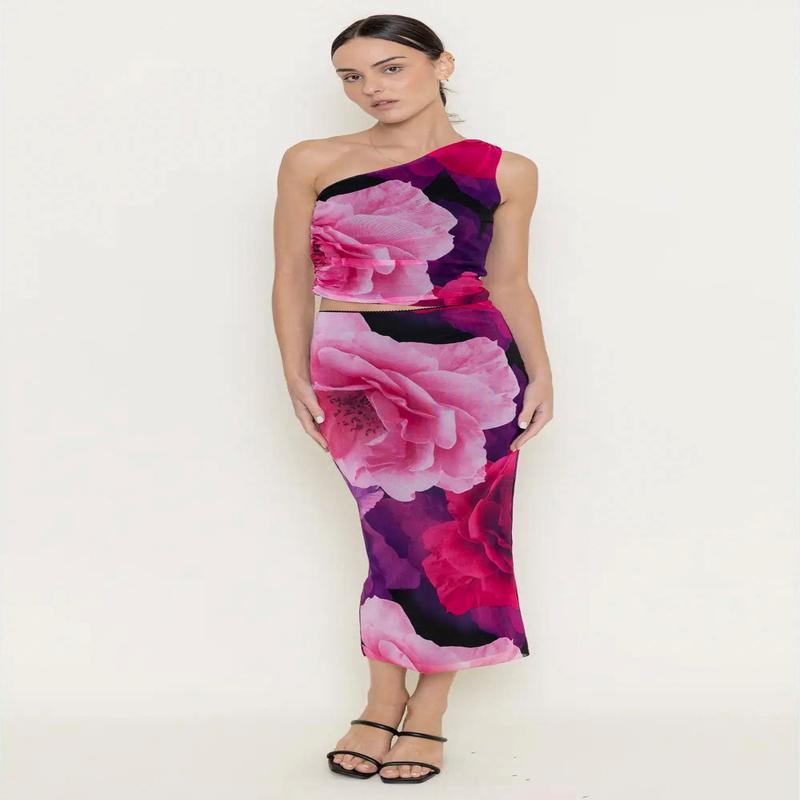 61 Jane Bodycon Floral Skirt