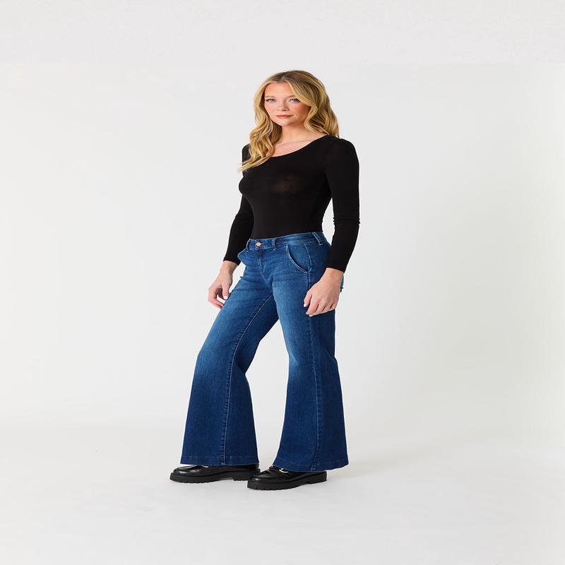 Level 99 Gina Denim Trousers