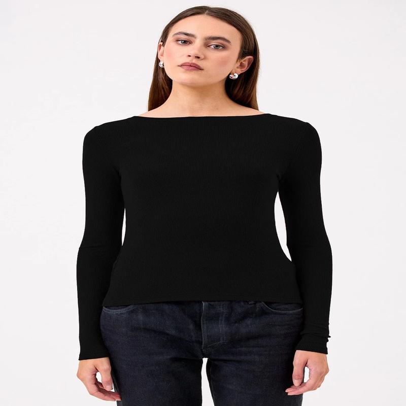 Goldie Yvonne Bateau Boatneck Top