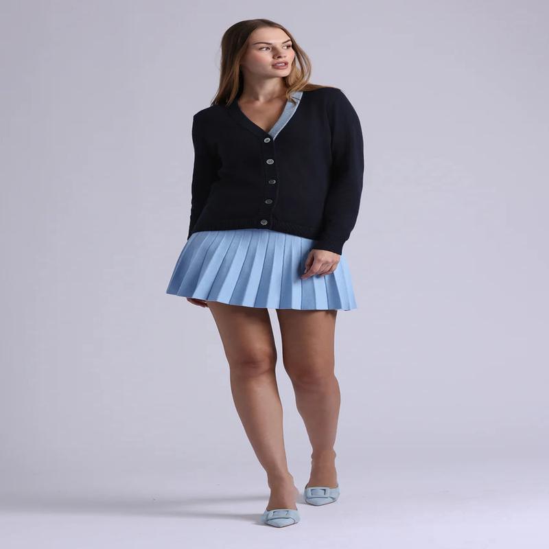 Minnie Rose V Neck Cardigan