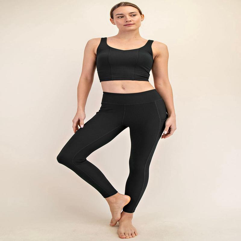 RM Ribbed Yoga Leggings