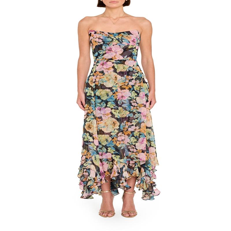 Amanda Uprichard Monterey Dress in Lisbon Floral