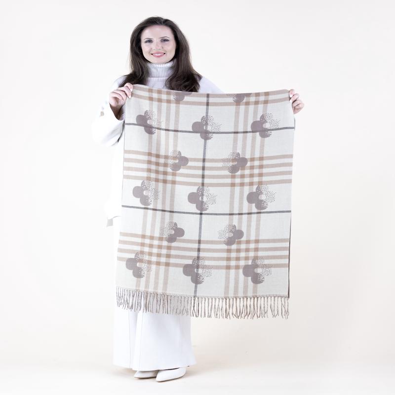 IScarf Plaid & Clover Scarf