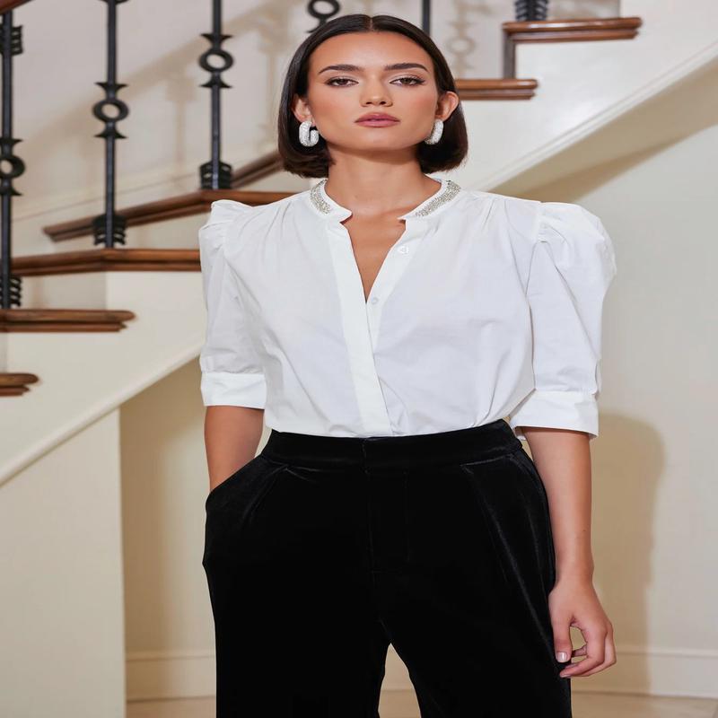 Bishop + Young Cate Embellished Top