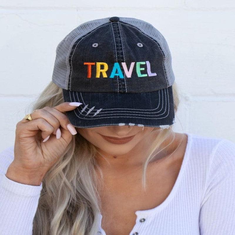TRAVEL Embroidered Hat *Online Only*