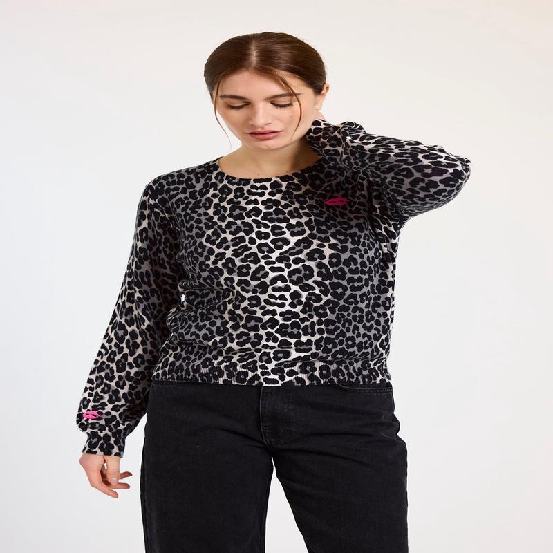 Brodie Lydia Leopard Sweater