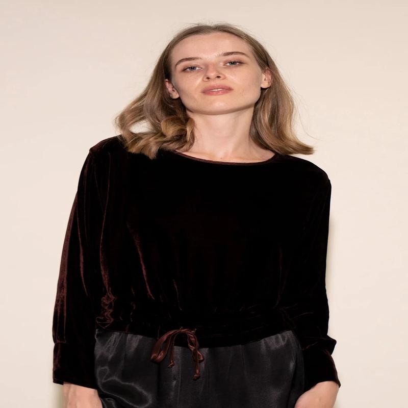 Stark X Jackson Velvet Top