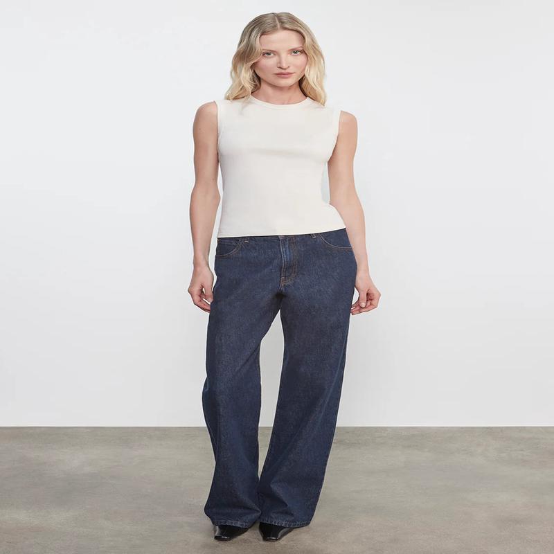 Enza Costa New Classic Sleeveless Tee