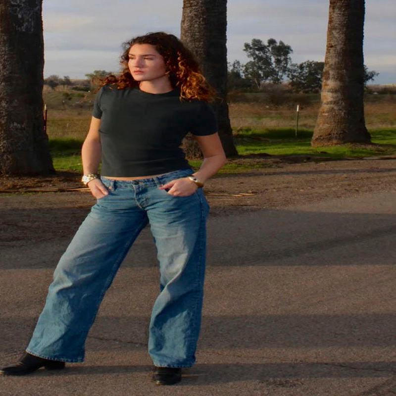 Meraki Rachel Ribbed Baby Tee