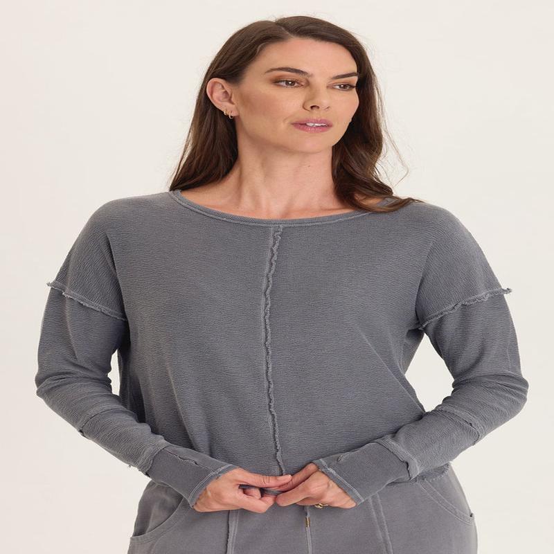 XCVI Annika Long Sleeve Boatneck Shirt