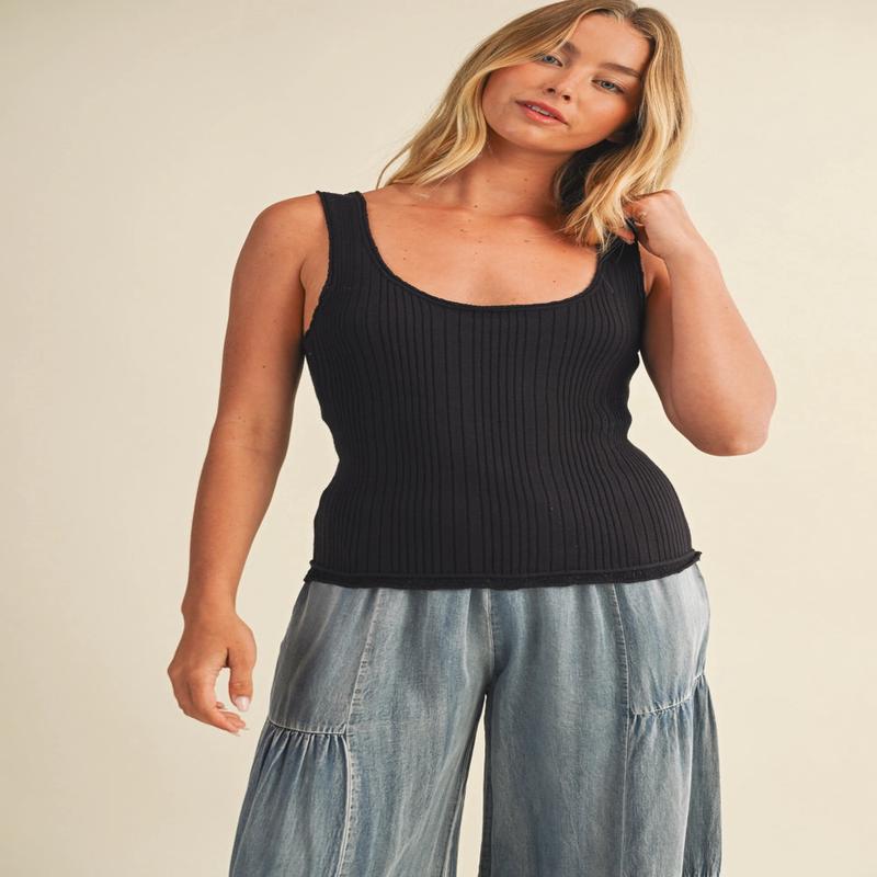 Love & Luxury Sleeveless Sweater Tank