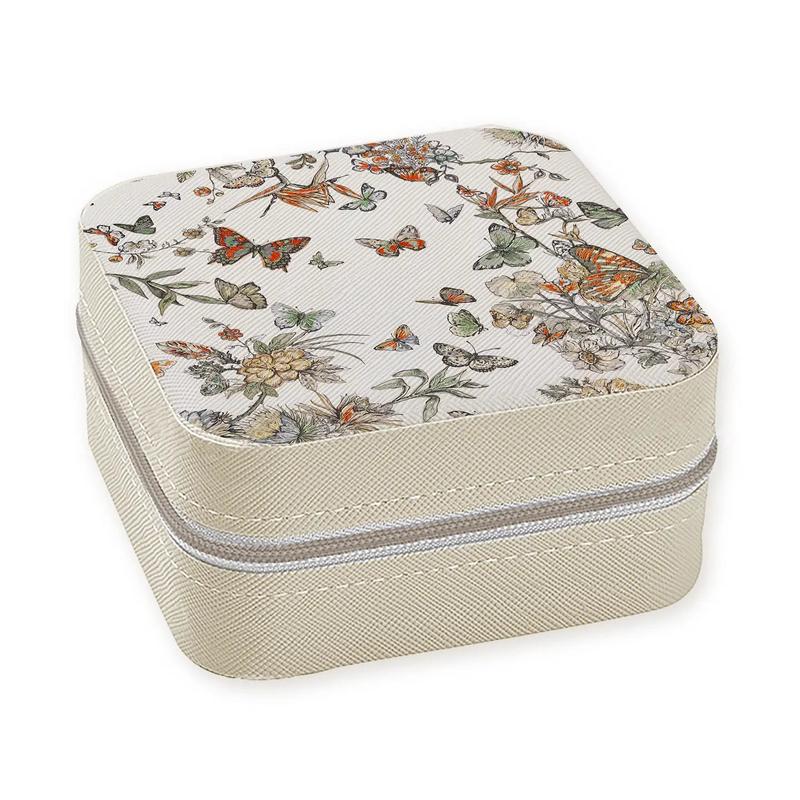 Travel Jewelry Case - Butterflies