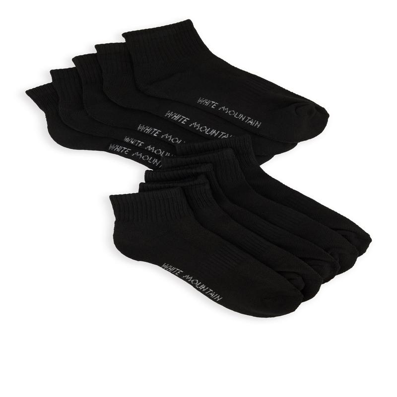 Performance Quarter Socks 10 Pack Set