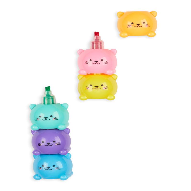 Rainbow Cat Stackable Markers