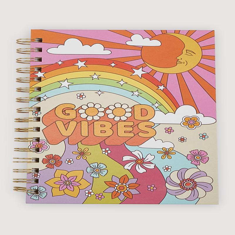 Good Vibes Spiral Notebook